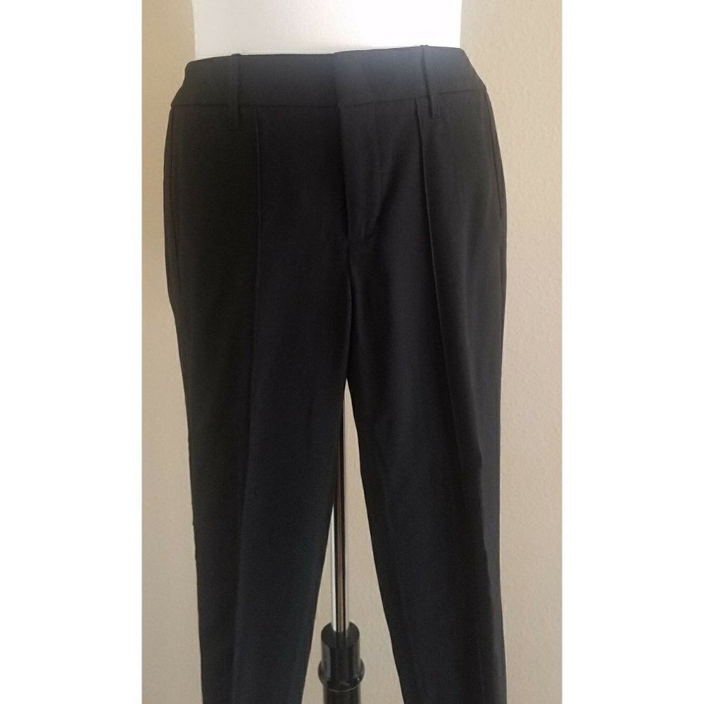 Women's Vince Stitch Front Strapping Pant in Black Size 0 - Picture 2 of 6